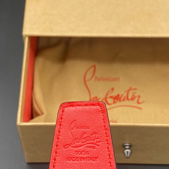 Christian Louboutin CL Logo belt